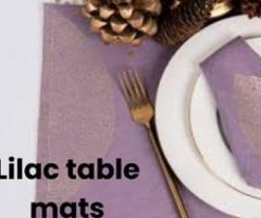 Charming Lilac Table Mats for Elegant Dining – Perfect for Your Home - Guwahati