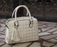 Get Checkered Handheld Handbag Online - Delhi