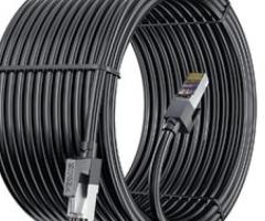 FEDUS RJ45 CAT5 Ethernet Patch/LAN Cable With Gold Plated Connectors Supports Up - Delhi