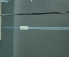 PFA 100ml Burette Transparent and Visible highly corrosive for Sample Preparatio - Mumbai