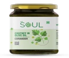 Soul Foods Coriander Chutney Olive Oil Blend - Gourmet Symphony - Mumbai