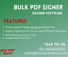 Bulk PDF Signer | Automated Bulk Signing - Delhi