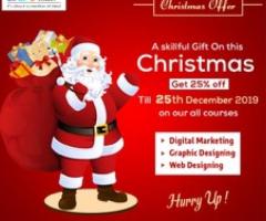 Get 25% OFF On Digital Marketing training In Christmas holidays - Indore