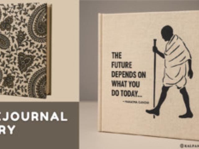 The Art Of Writing: Handmade Journal Diary For Nature Lovers - Jaipur - 1