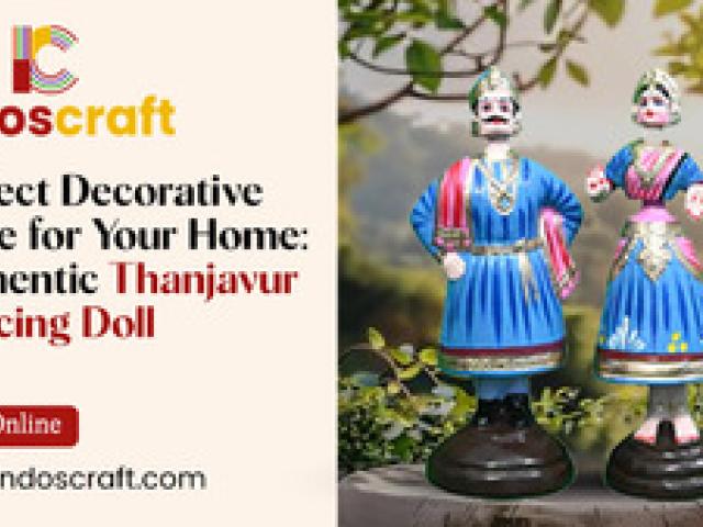 Buy Thanjavur/Tanjore Dancing Doll Online At Indoscraft - Delhi - 1