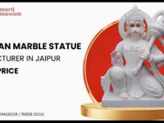 Buy Hanuman Marble Statue | Manufacturer In Jaipur at Best Price - Jaipur - 1