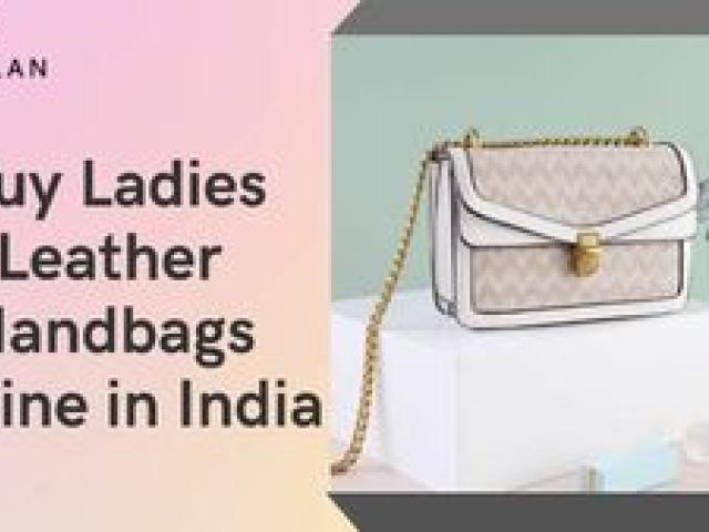 Buy Ladies Leather Handbags Online in India - Delhi - 1