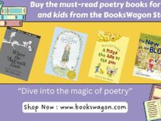 Buy the must-read poetry books for teens and kids from the BooksWagon Store / Bu - Delhi - 1