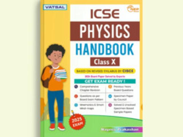 Your ICSE Class 10 Physics Success Starts with Vatsal Handbooks! - Meerut - 1