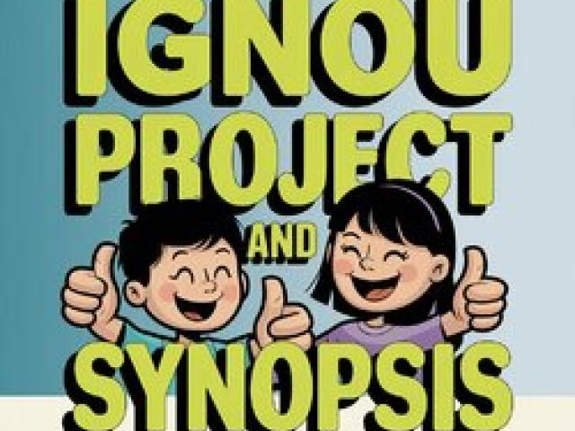 IGNOU Project and Synopsis - Delhi - 1