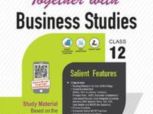 Together with Business Studies Study Material for Class 12 Term I & II - Delhi - 1