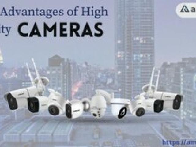 Top 6 advantages of high-security cameras - Ahmedabad - 1