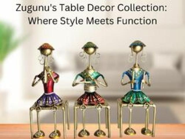 Elevate Your Home with Table Decor Items from Zugunu - Gurgaon - 1