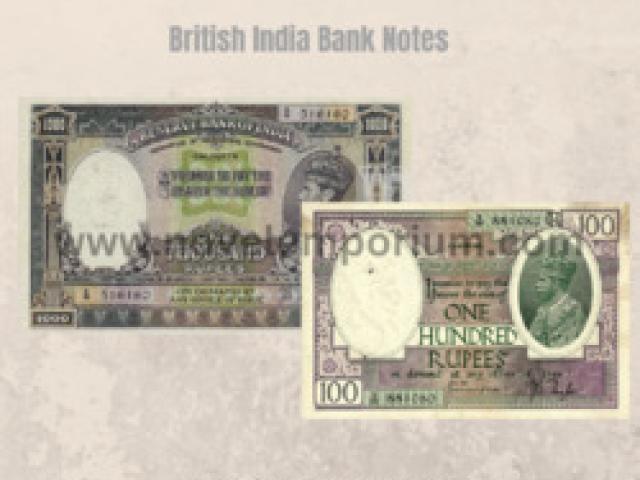 Novelemporium British india banknotes for sale online - Bangalore - 1