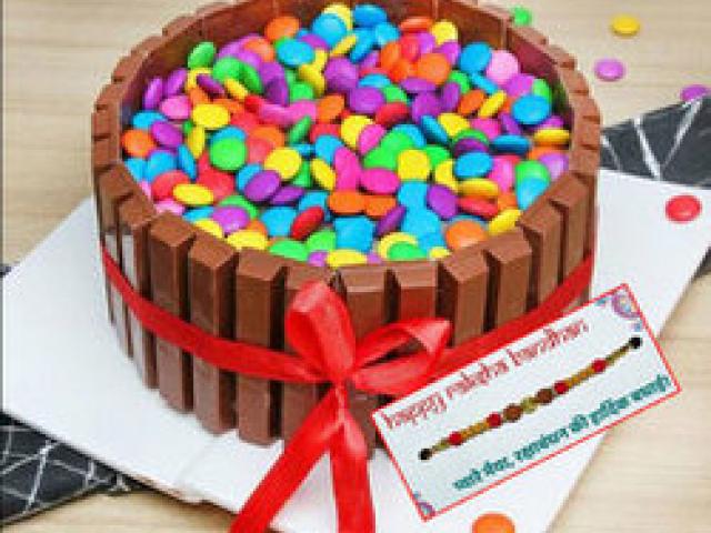 Order Rakhi with Cakes Online - Belgaum - 1