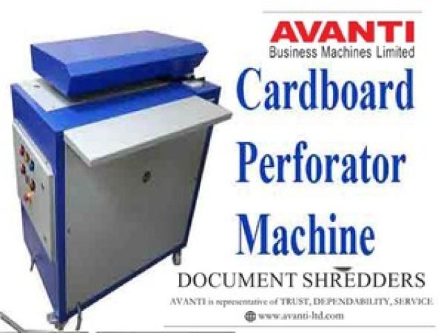 CardBoard Shredder Manufacturers to Recycle Your Old Cardboard - Chennai - 1