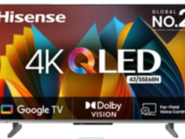 Hisense E68N Series 4K Ultra HD Smart Google QLED TV - Delhi - 1